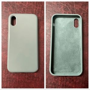 IPhone XR Silicone Case Hard Shell Shockproof